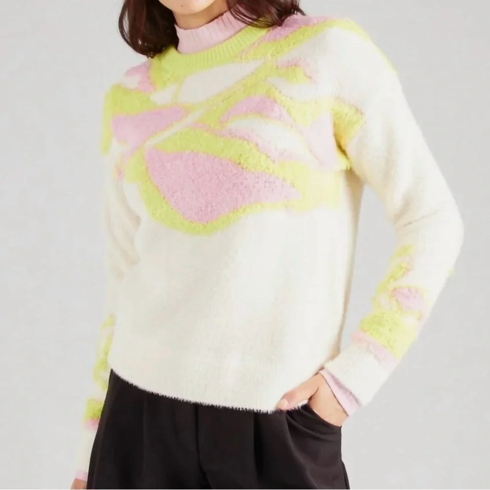 FRNCH Maeko Sweater in Cream Size S